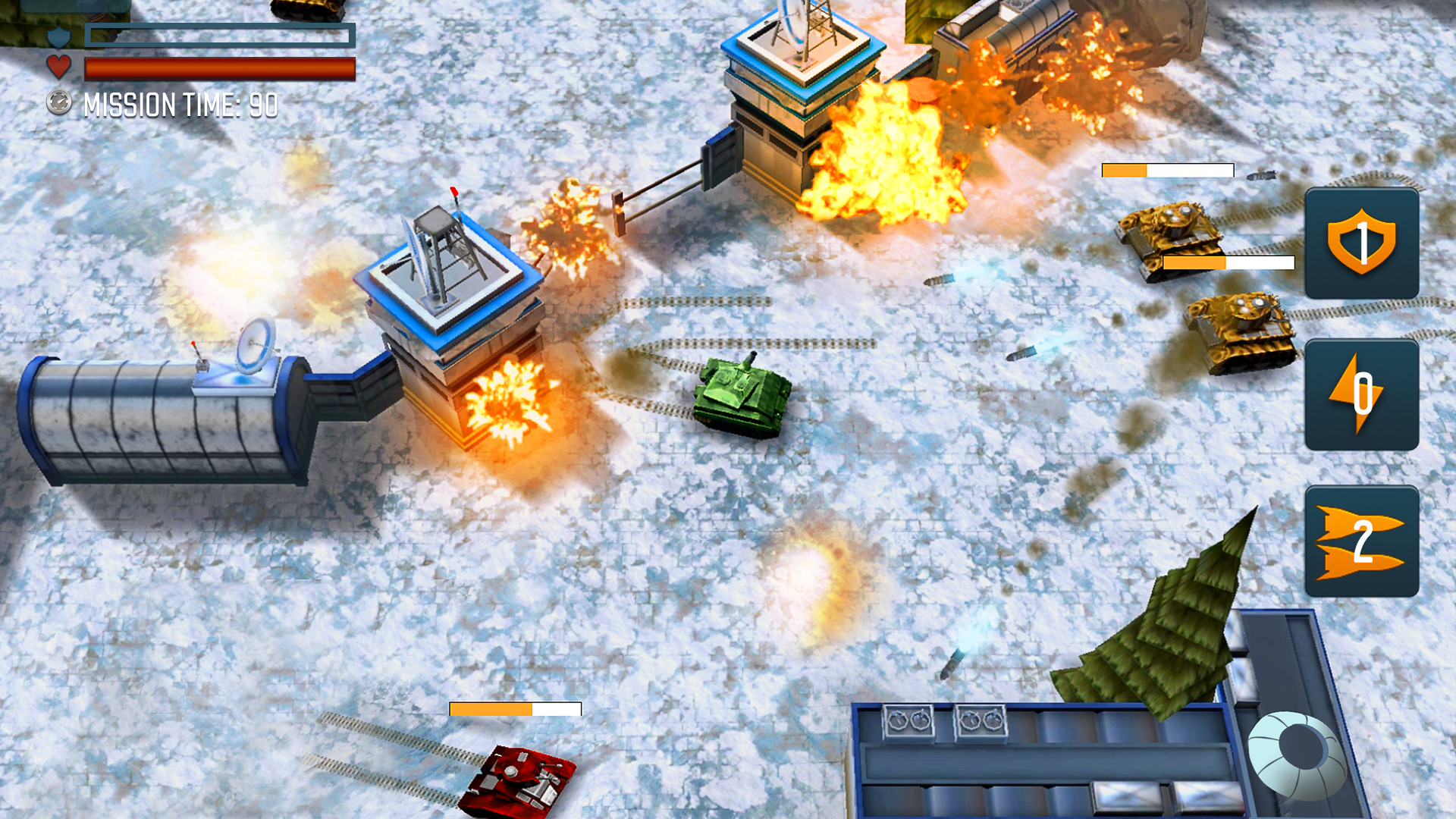 Скриншот из игры Tank Battle Heroes - 5