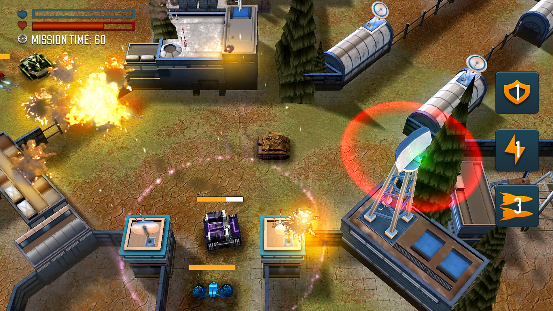 Скриншот из игры Tank Battle Heroes - 6