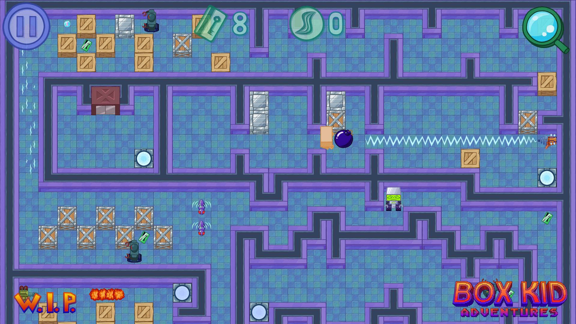 Скриншот из игры Box Kid Adventures - 1