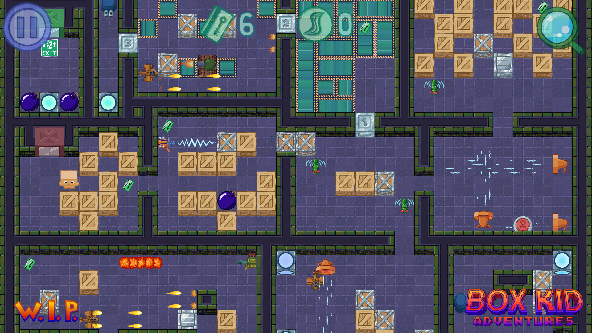 Скриншот из игры Box Kid Adventures - 2