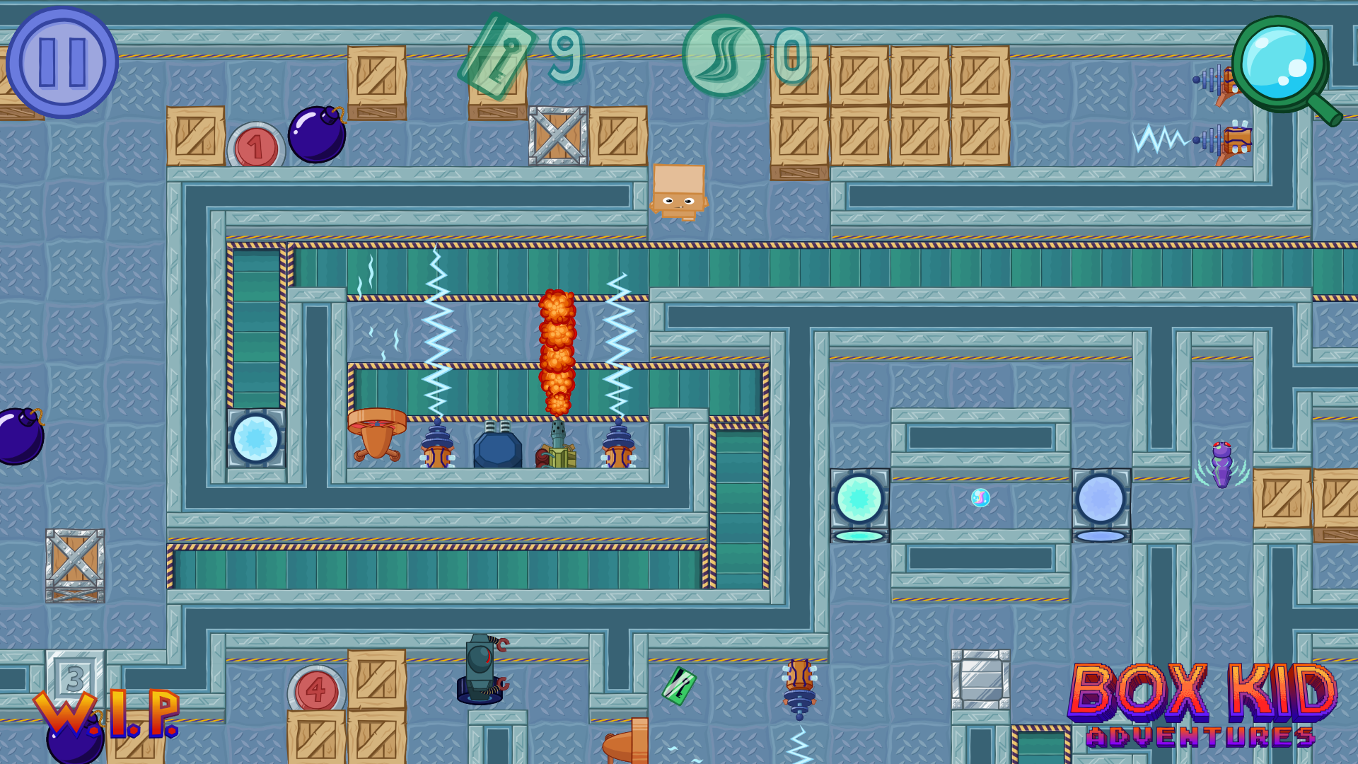 Скриншот из игры Box Kid Adventures - 3