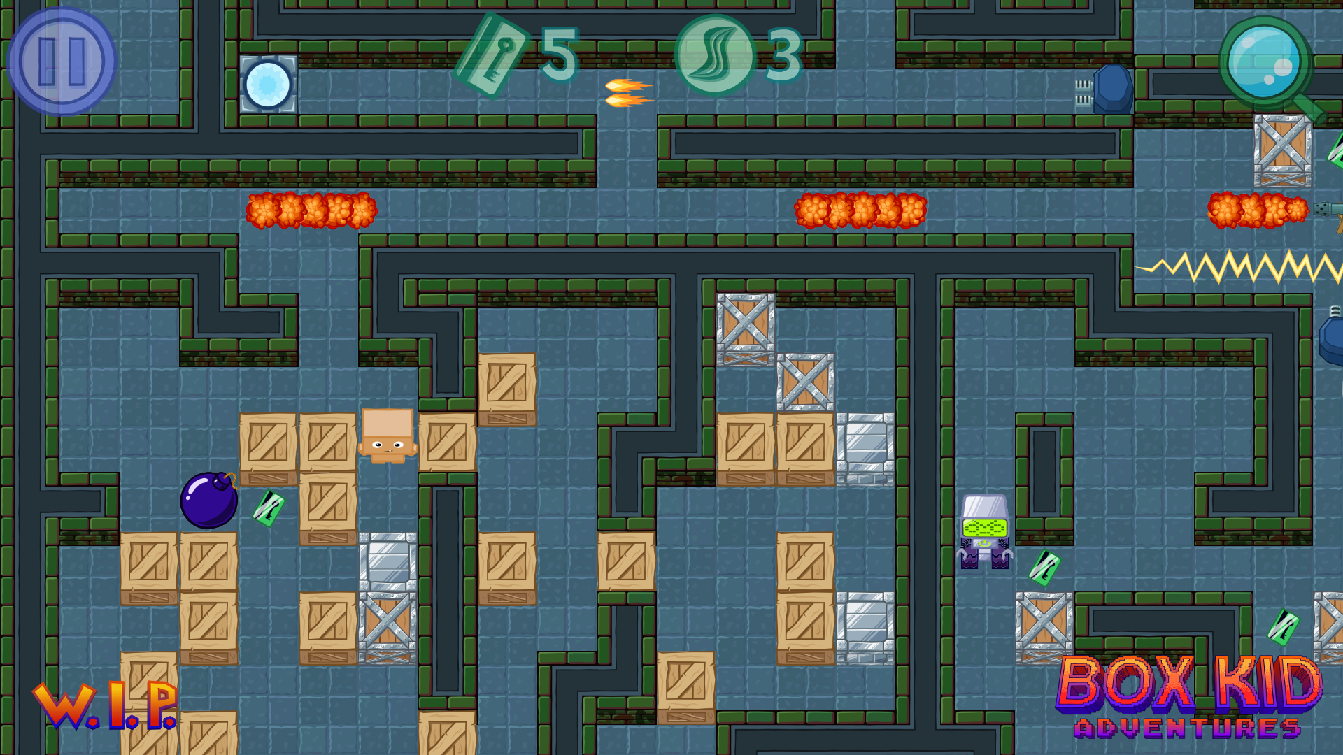 Скриншот из игры Box Kid Adventures - 6