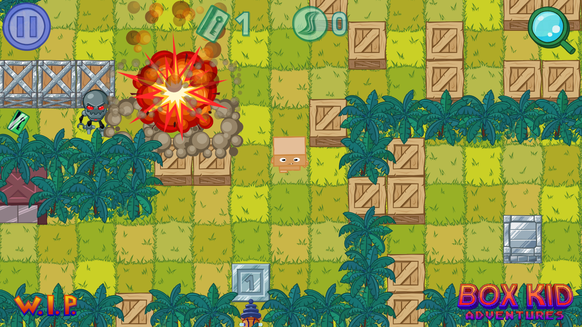 Скриншот из игры Box Kid Adventures - 8