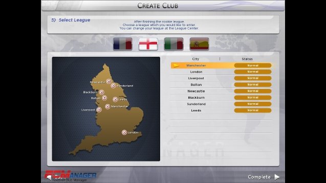 Скриншот из игры FC Manager - 1