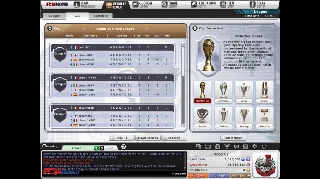 Скриншот из игры FC Manager - 11