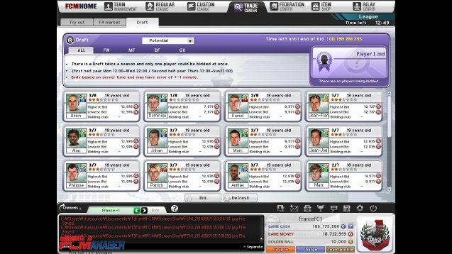 Скриншот из игры FC Manager - 3