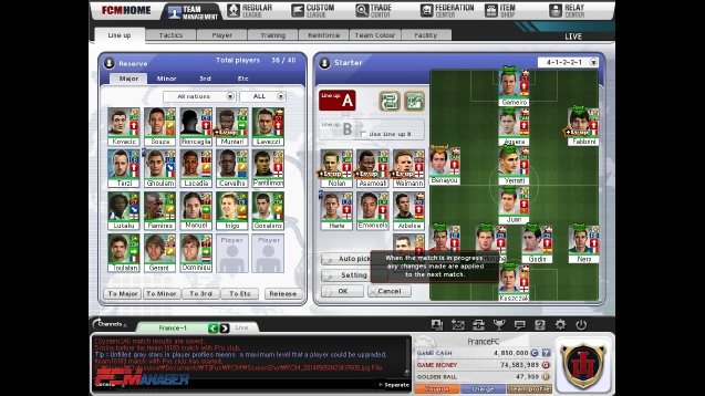 Скриншот из игры FC Manager - 7