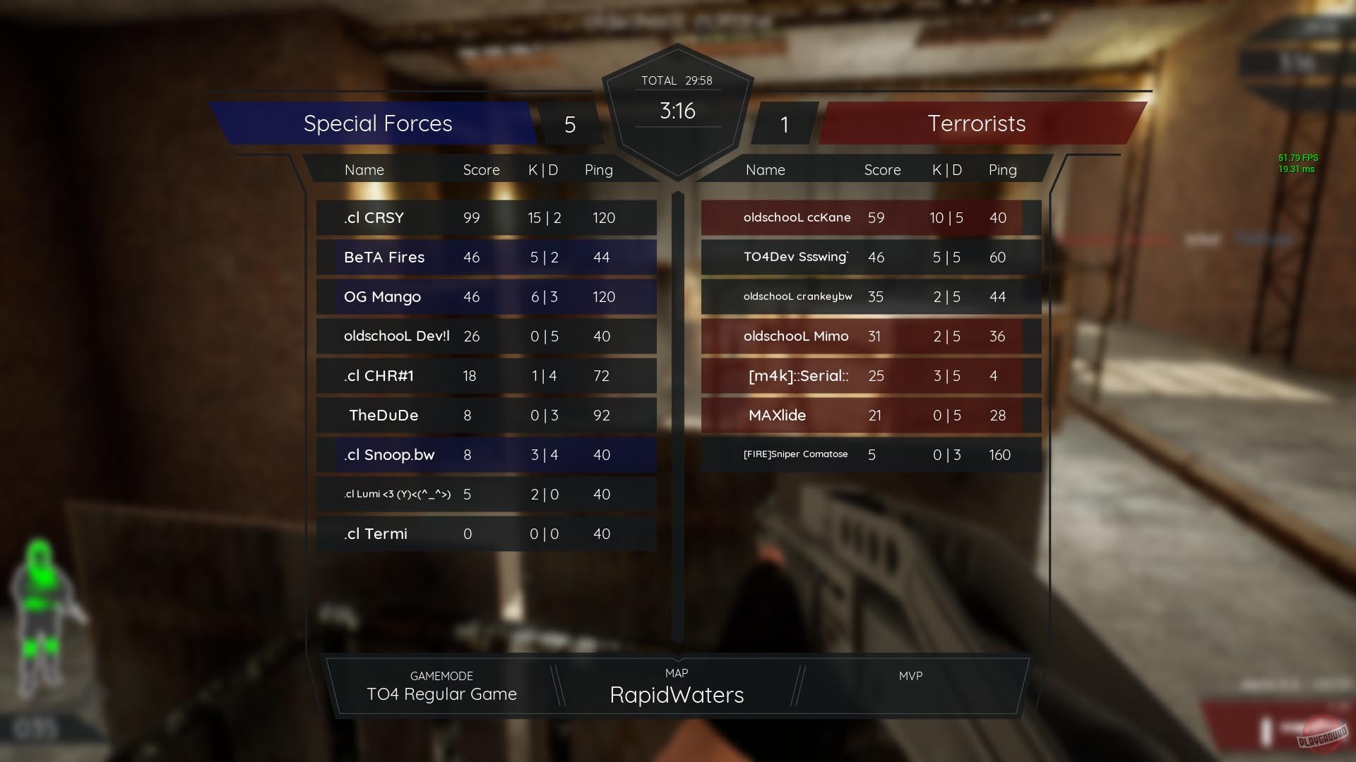 Скриншот из игры TO4: Tactical Operations - 4