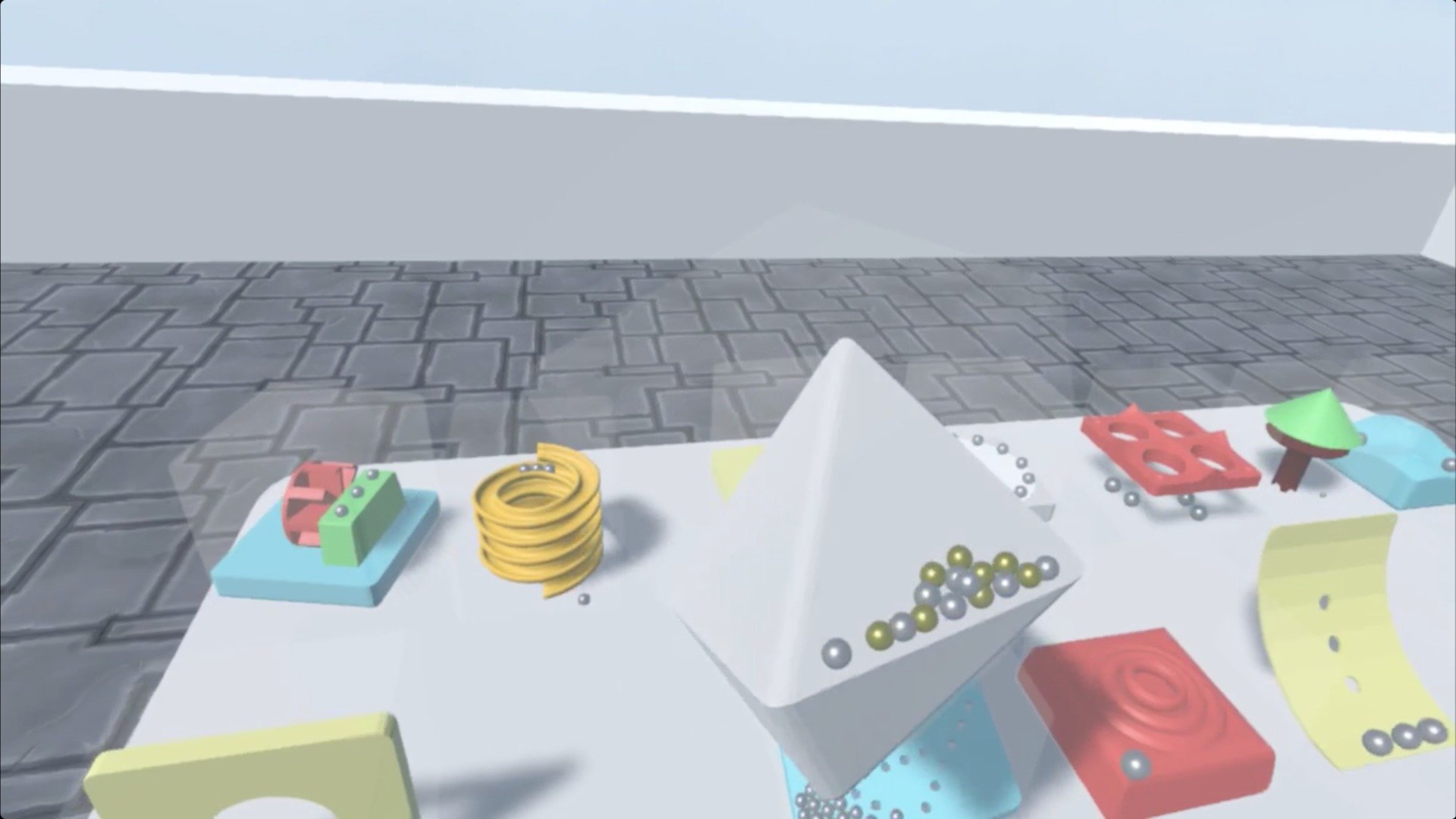 Скриншот из игры CubeBall VR - 6