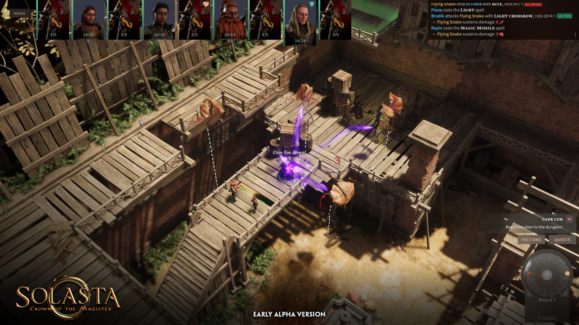 Скриншот из игры Solasta: Crown of the Magister - 3