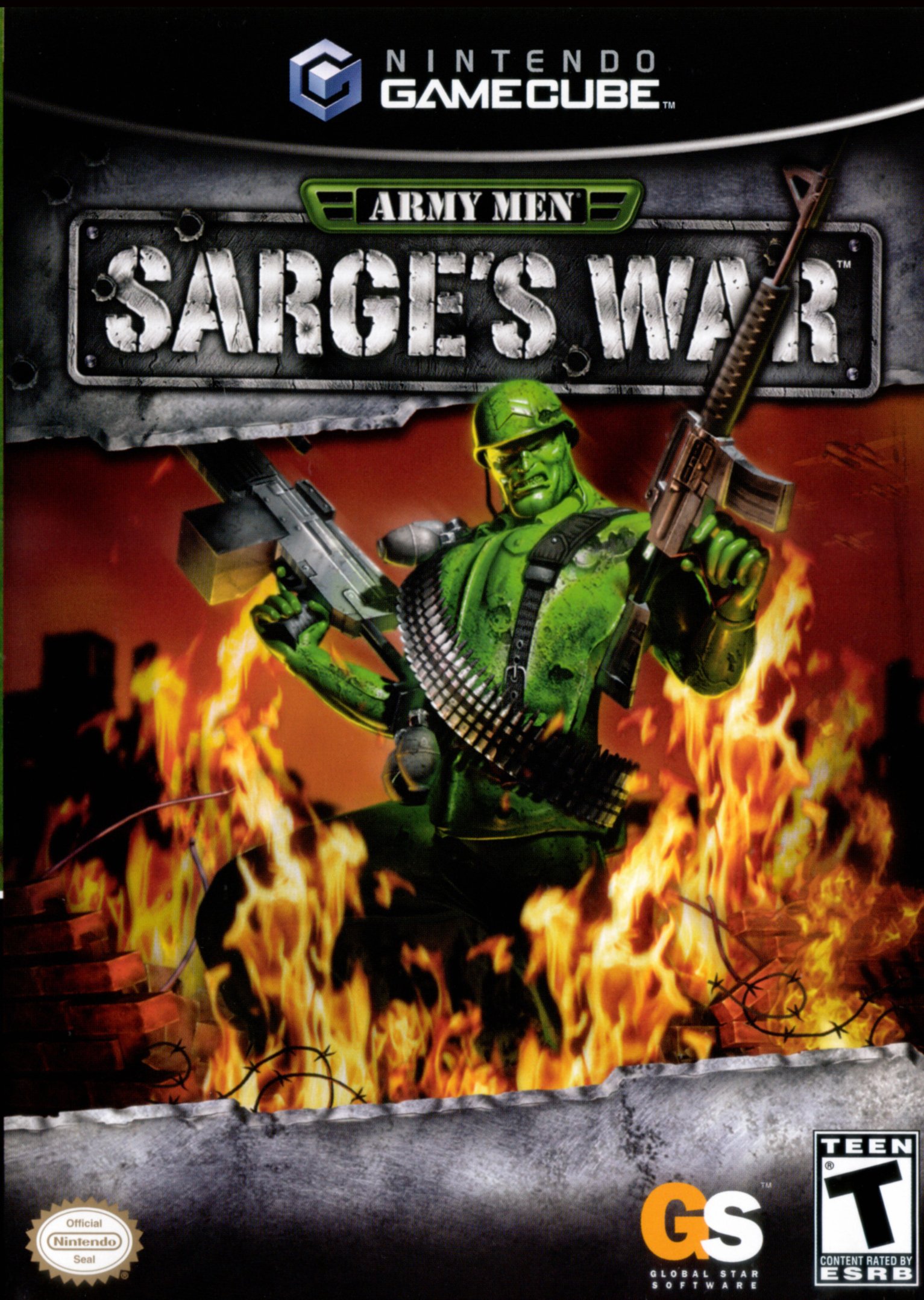 Обложка игры Army Men: Sarge's War