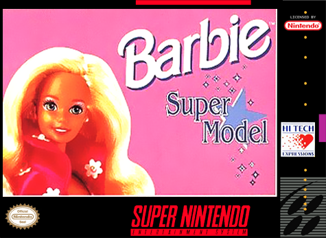 Обложка игры Barbie Super Model
