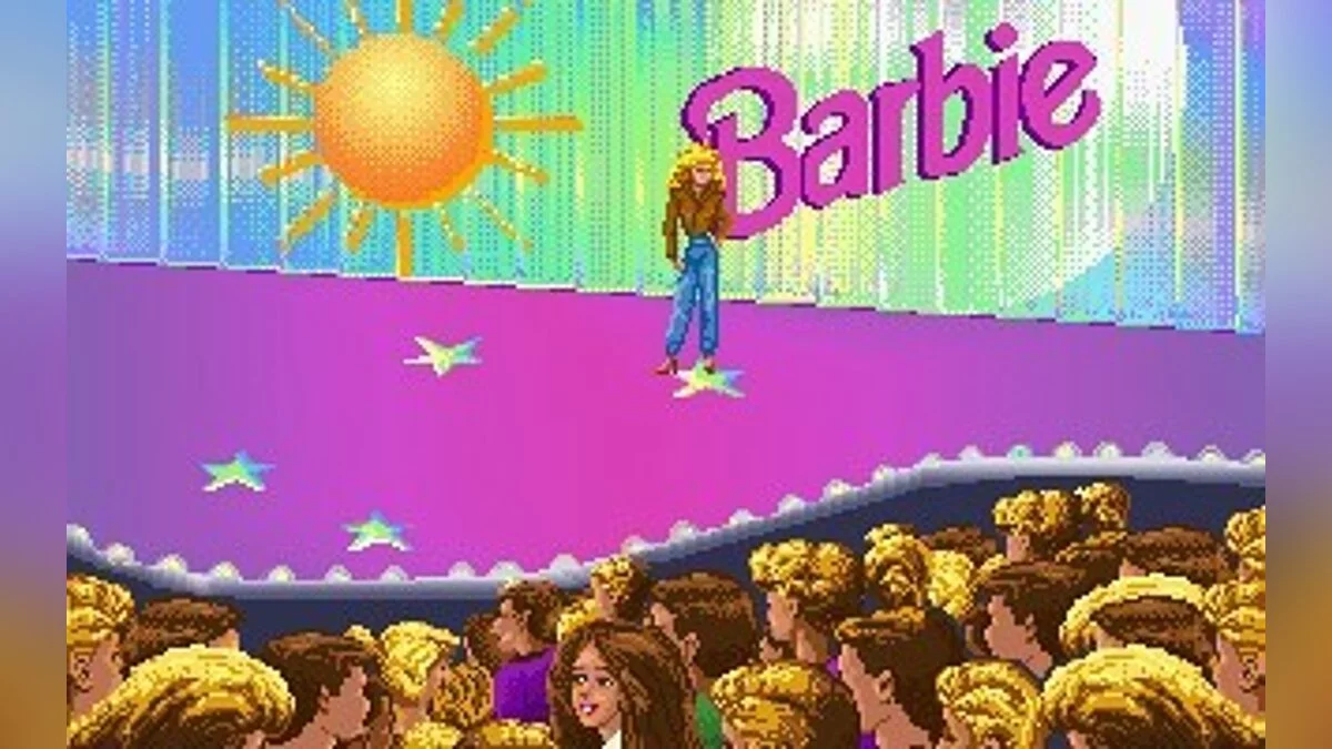 Скриншот из игры Barbie Super Model - 6