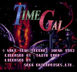 Скриншот из игры Time Gal - 2