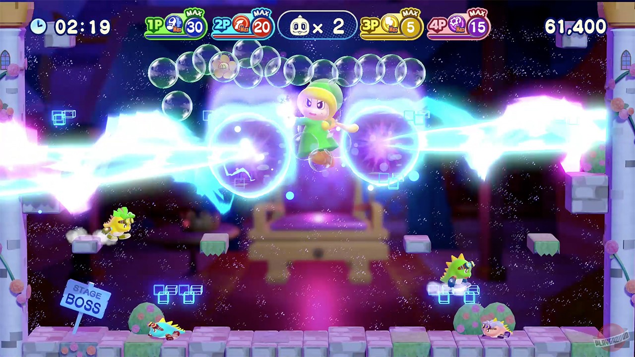 Скриншот из игры Bubble Bobble 4 Friends - 9