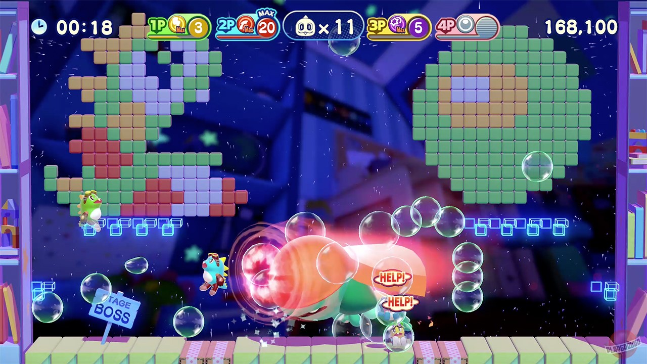 Скриншот из игры Bubble Bobble 4 Friends - 10