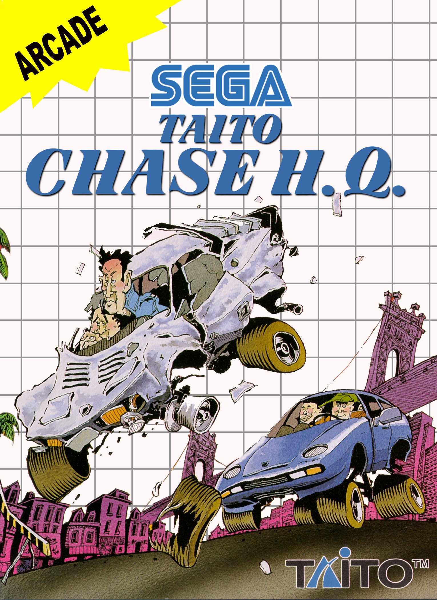 Обложка игры Chase H.Q.
