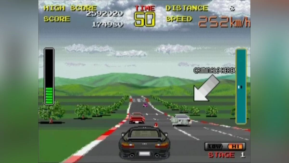 Скриншот из игры Chase H.Q. - 16