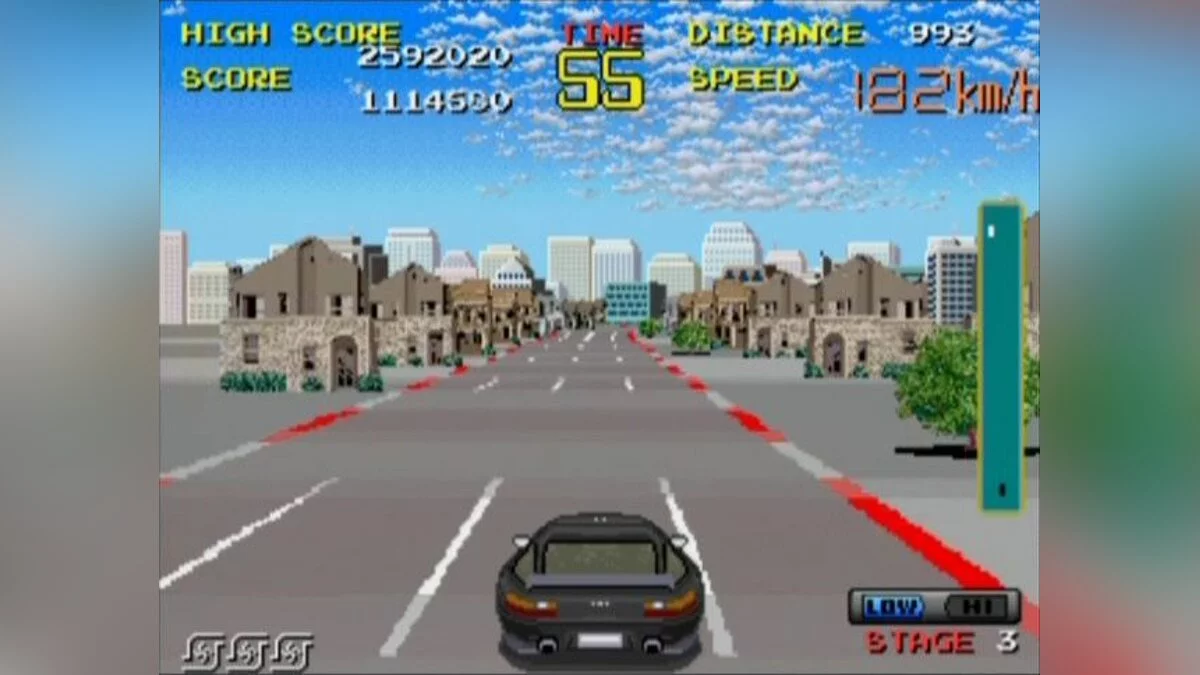 Скриншот из игры Chase H.Q. - 3