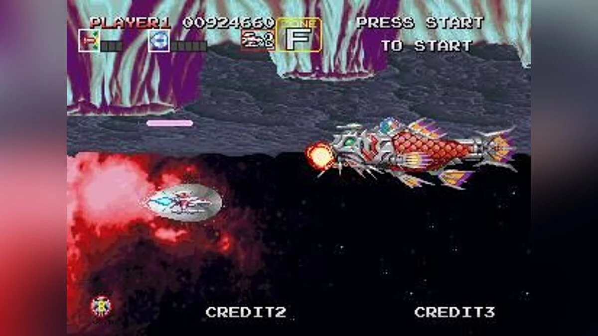 Скриншот из игры Darius Gaiden - 4