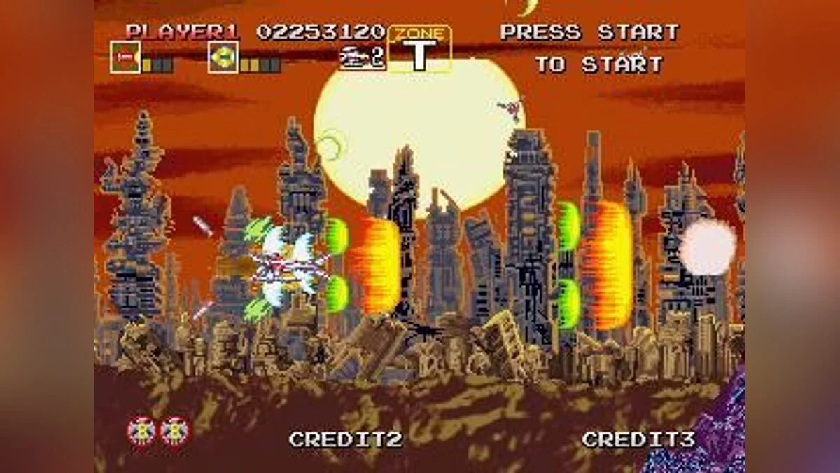 Скриншот из игры Darius Gaiden - 7