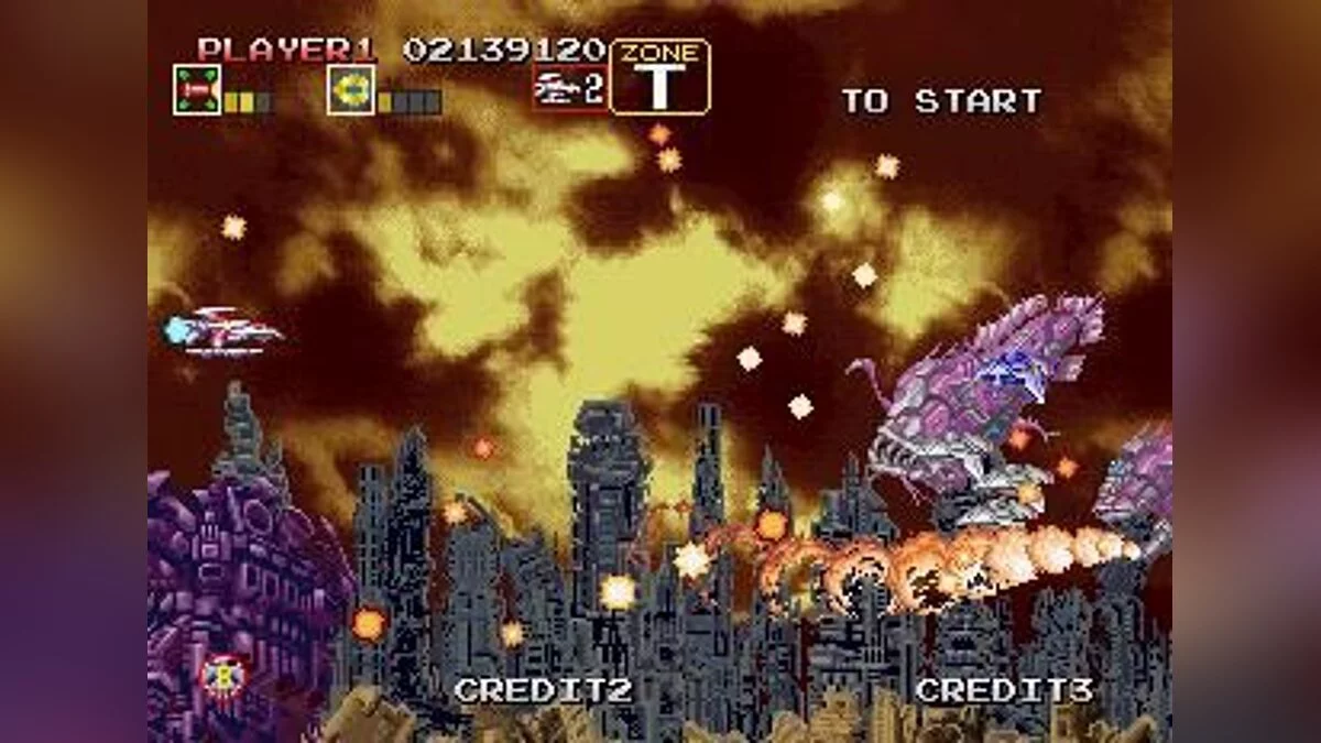 Скриншот из игры Darius Gaiden - 10