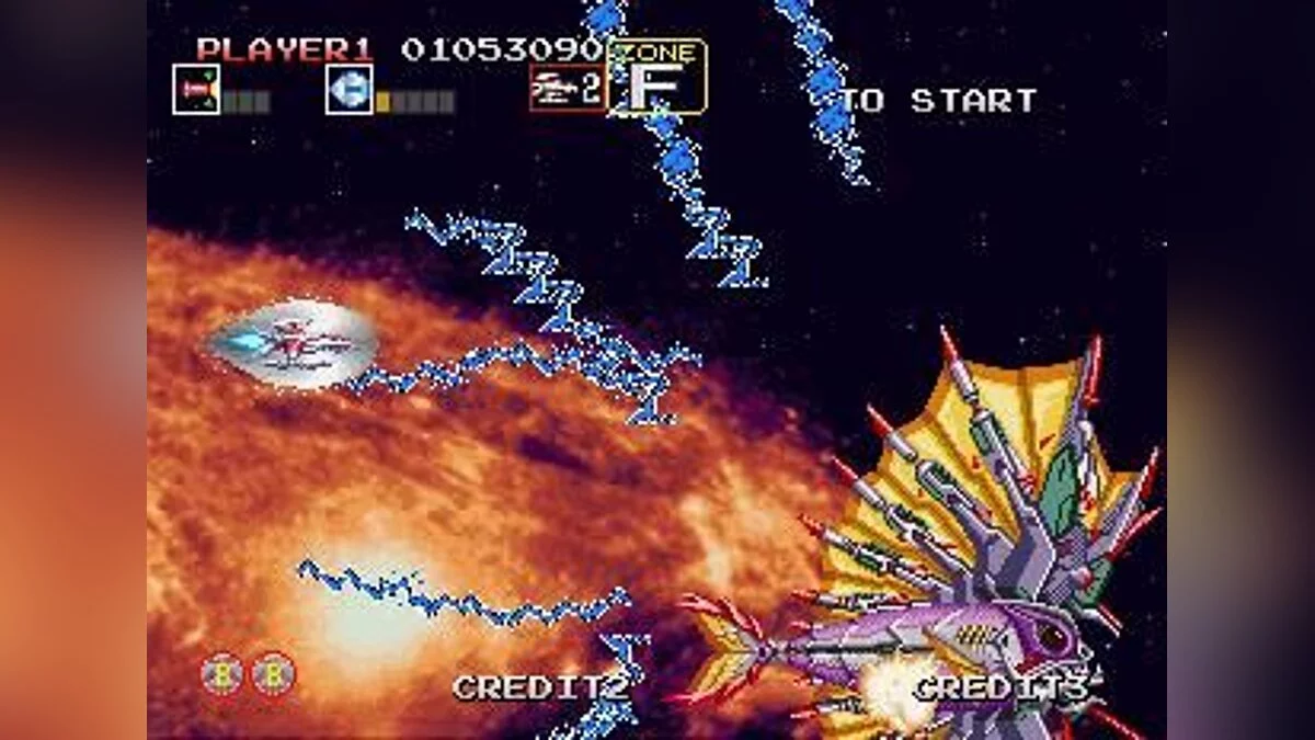 Скриншот из игры Darius Gaiden - 11