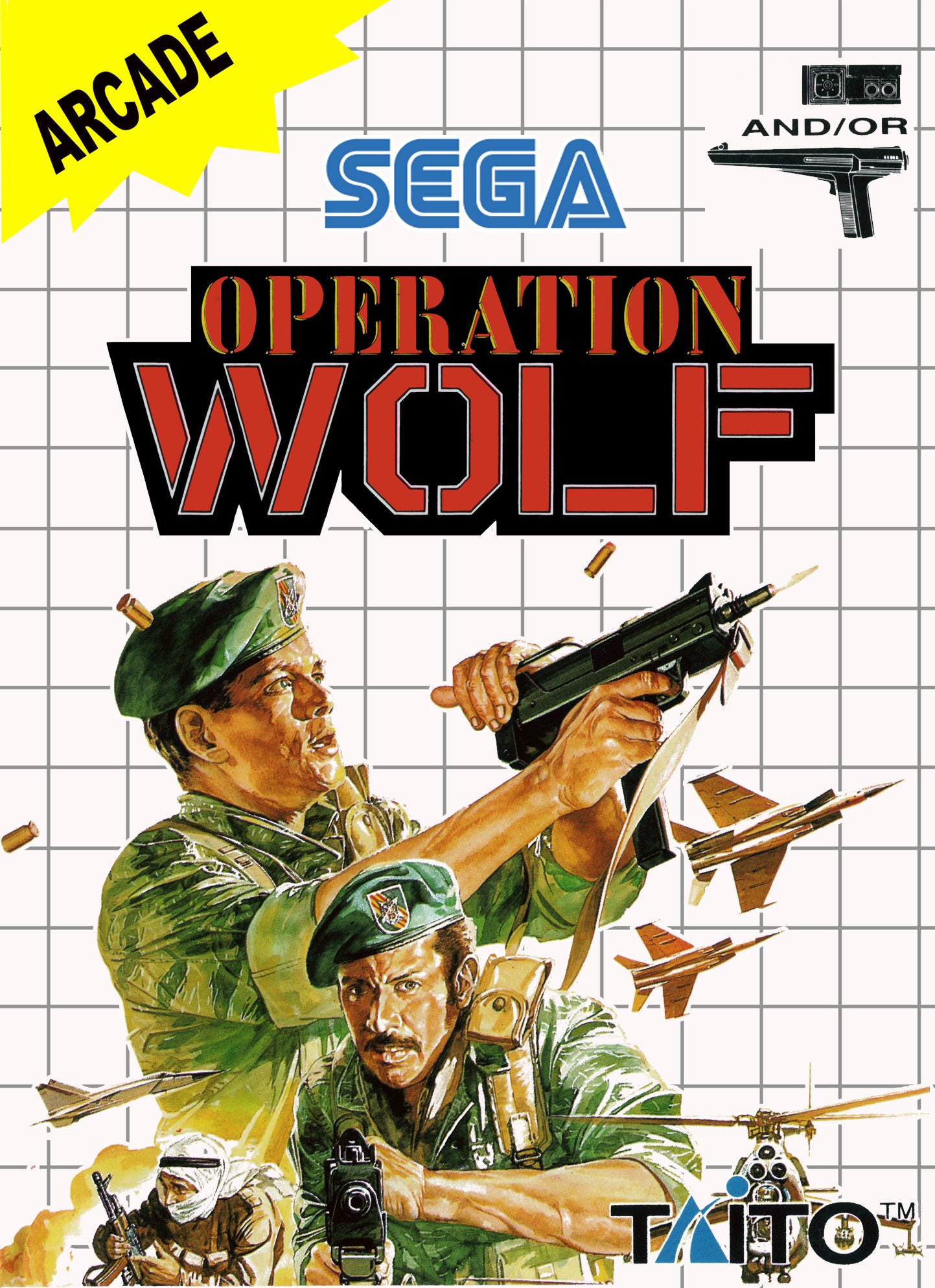 Обложка игры Operation Wolf