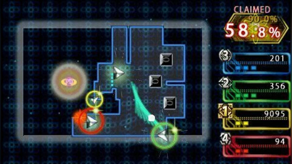 Скриншот из игры QIX++ - 22