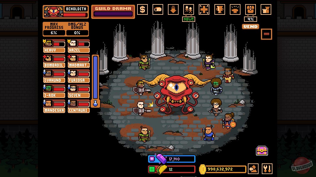 Скриншот из игры World of Talesworth: Idle MMO Simulator - 1