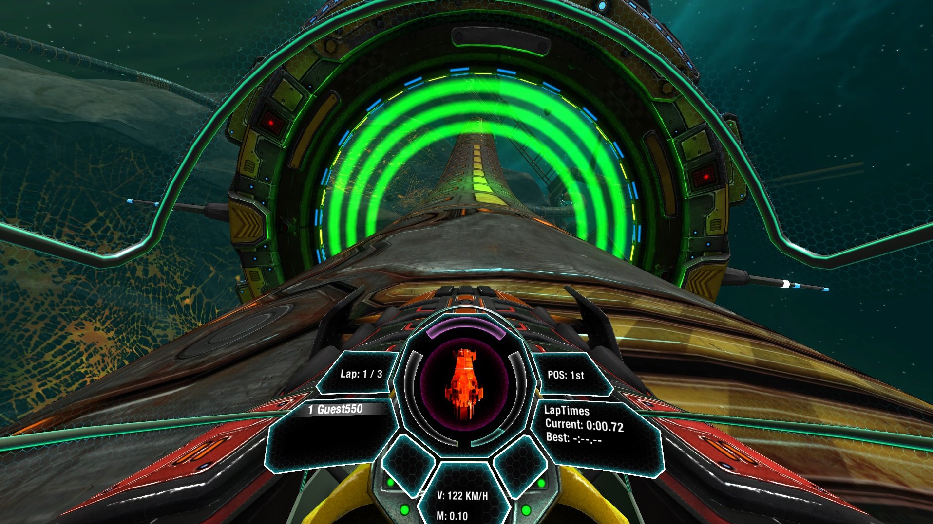 Скриншот из игры Radial-G: Racing Revolved - 1