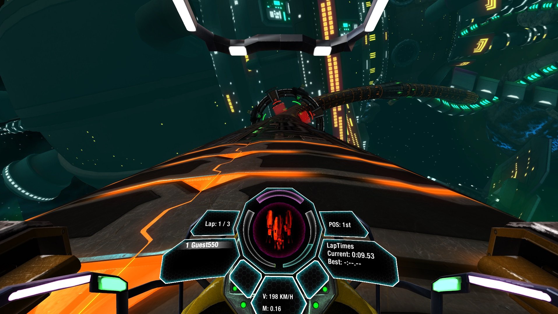 Скриншот из игры Radial-G: Racing Revolved - 2