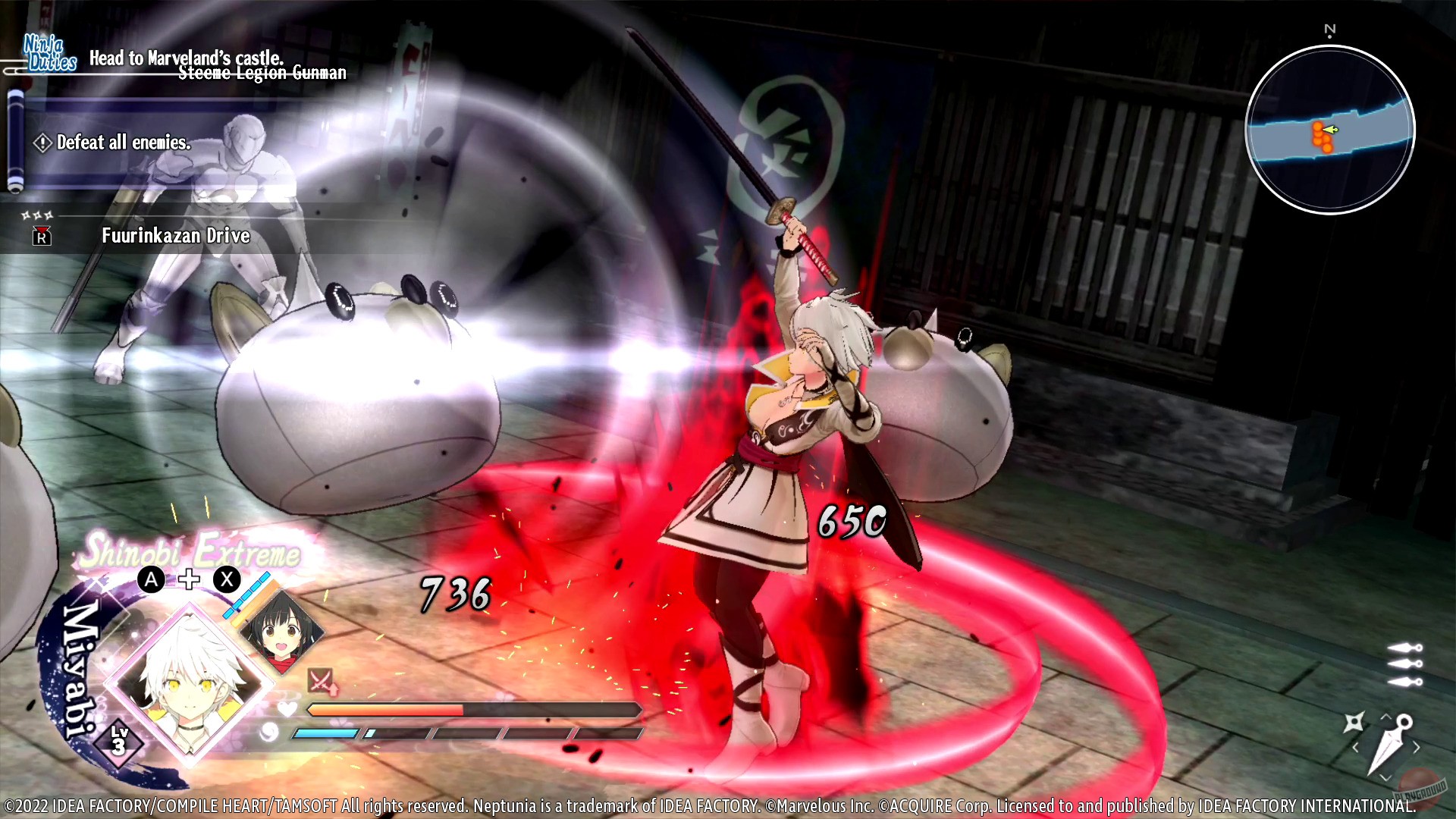 Скриншот из игры Neptunia x Senran Kagura: Ninja Wars - 20