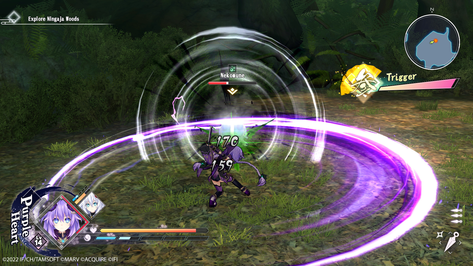 Скриншот из игры Neptunia x Senran Kagura: Ninja Wars - 61