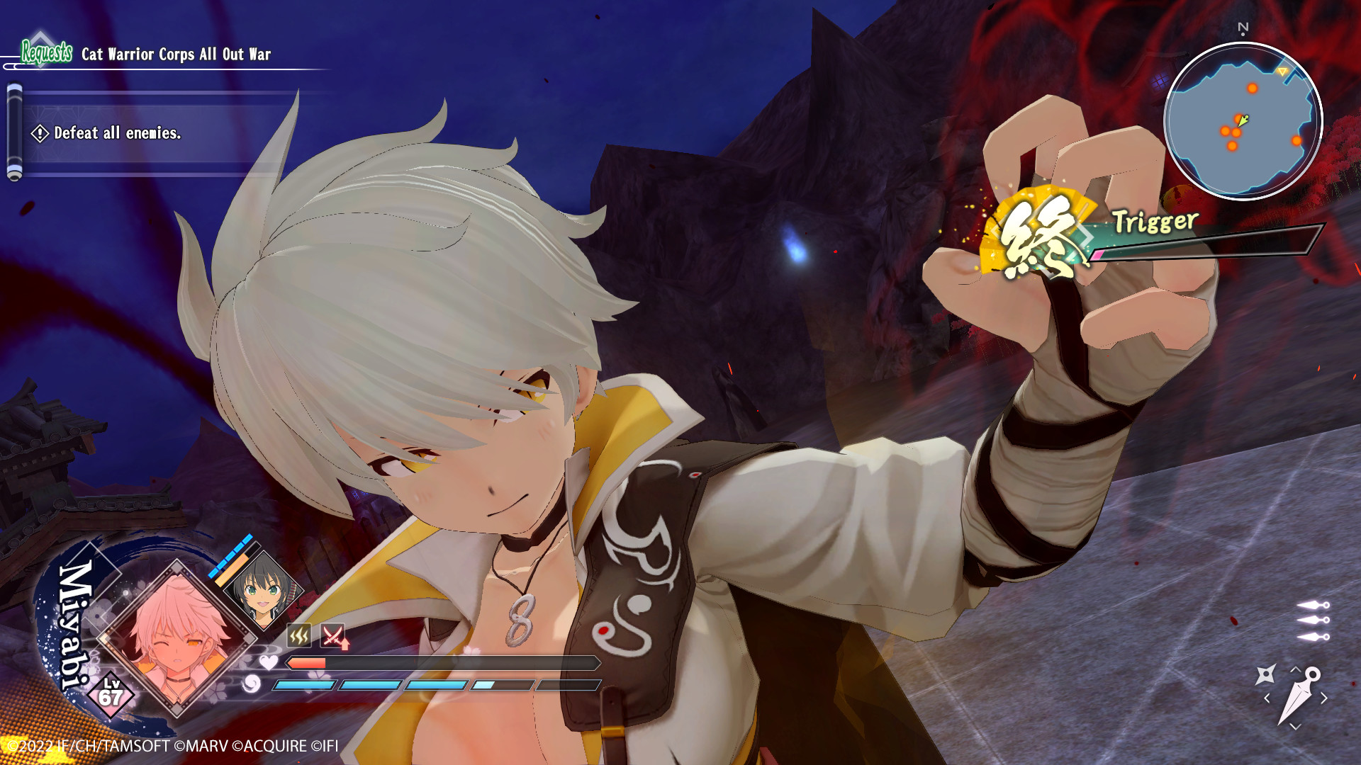 Скриншот из игры Neptunia x Senran Kagura: Ninja Wars - 35