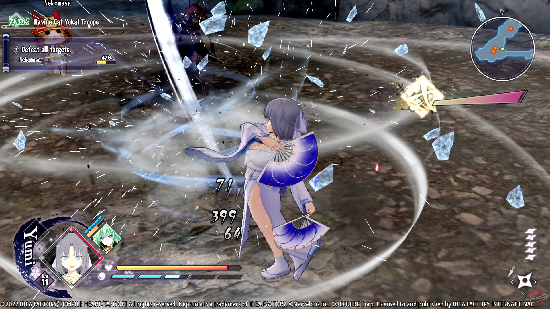 Скриншот из игры Neptunia x Senran Kagura: Ninja Wars - 49