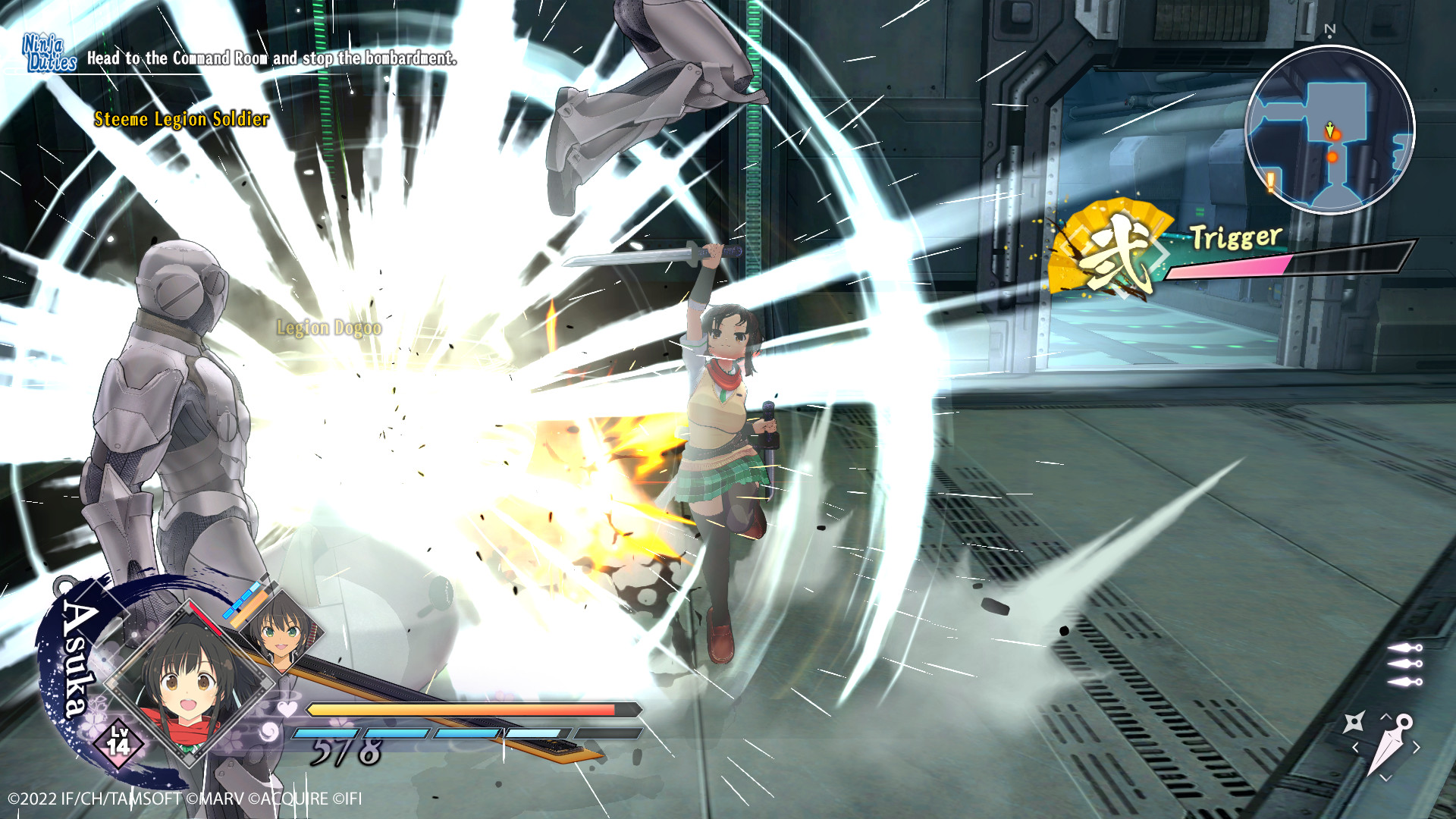 Скриншот из игры Neptunia x Senran Kagura: Ninja Wars - 38