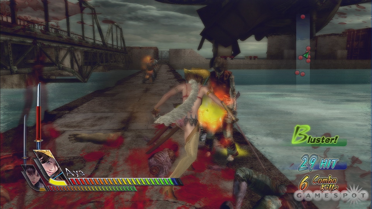 Скриншот из игры Onechanbara: Bikini Samurai Squad - 9