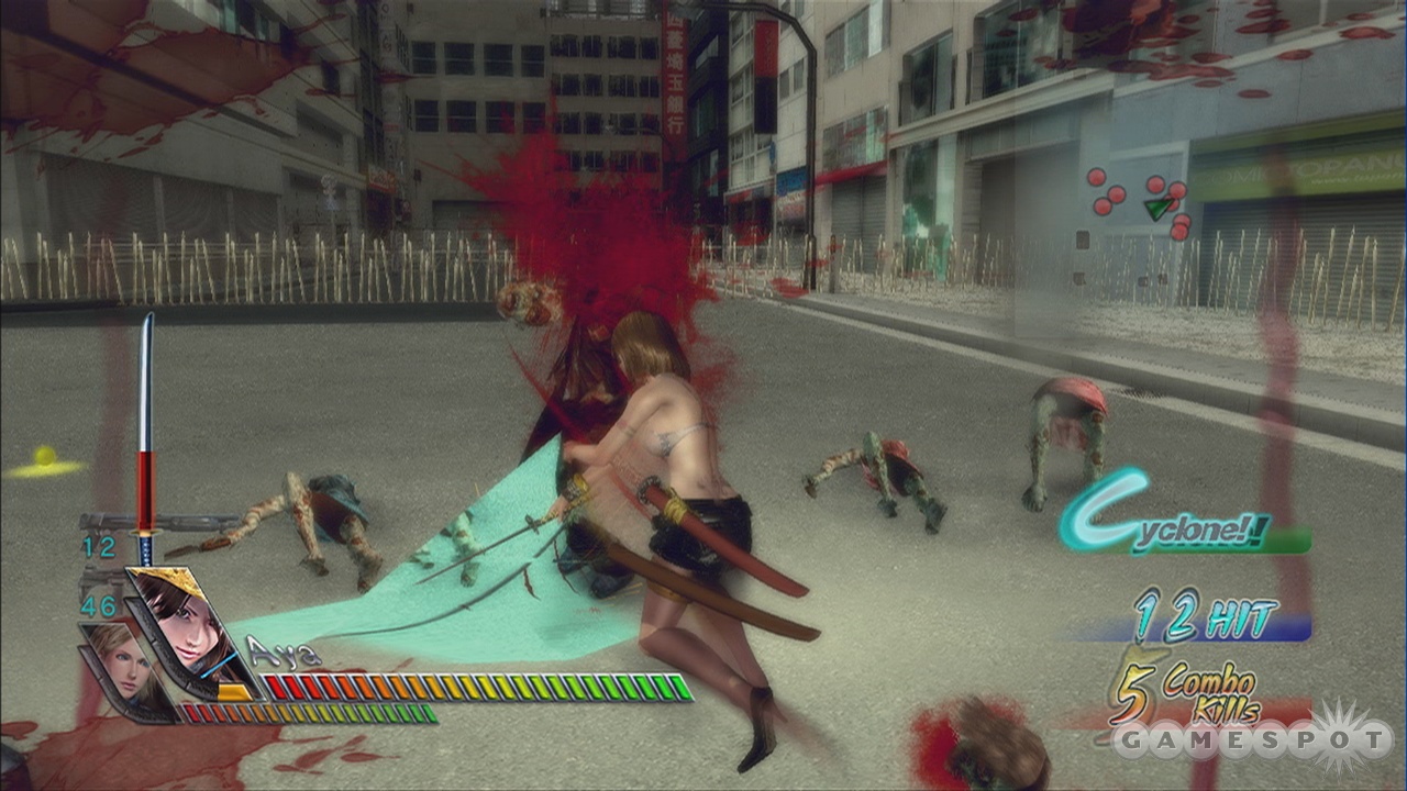 Скриншот из игры Onechanbara: Bikini Samurai Squad - 35