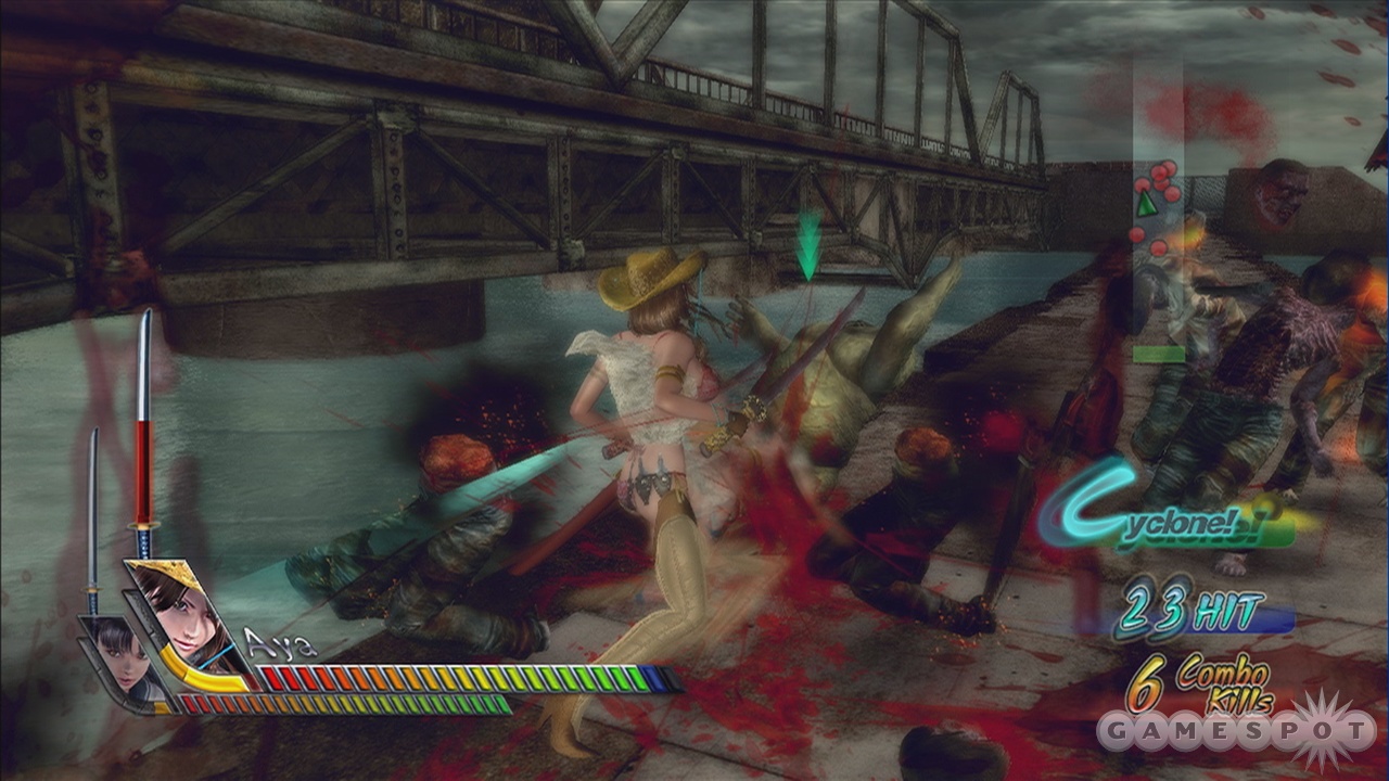 Скриншот из игры Onechanbara: Bikini Samurai Squad - 15