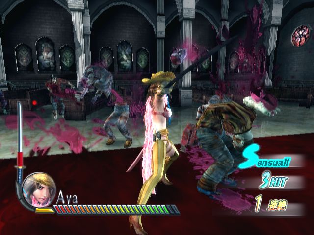 Скриншот из игры Onechanbara: Bikini Zombie Slayers - 24
