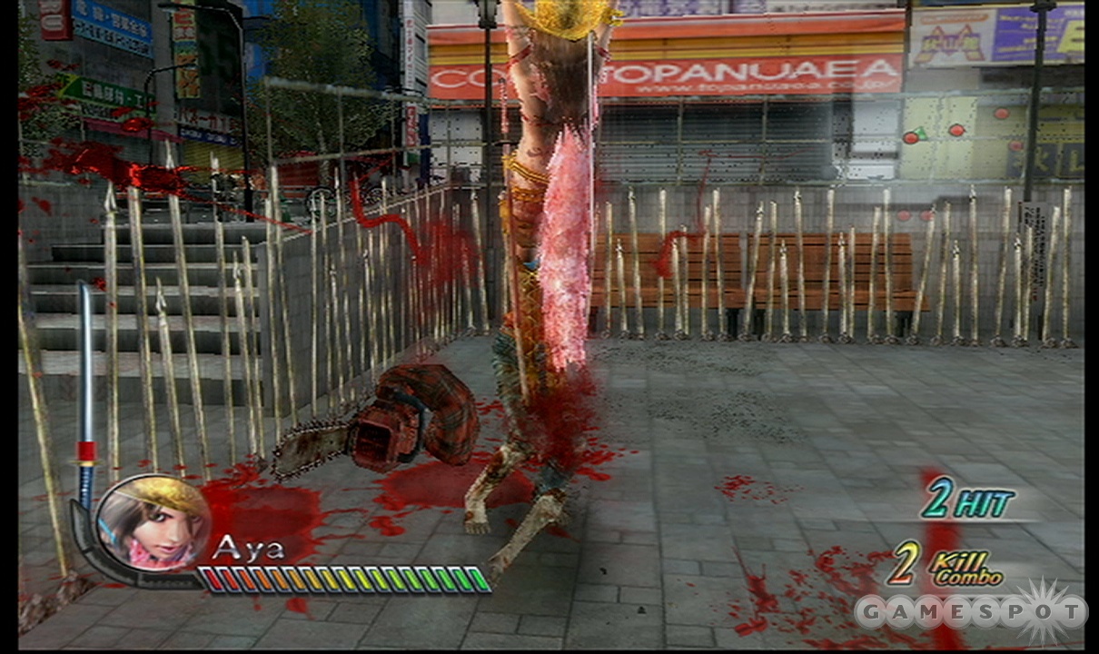 Скриншот из игры Onechanbara: Bikini Zombie Slayers - 6
