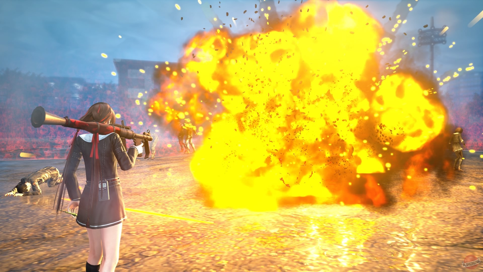 Скриншот из игры SG/ZH: School Girl/Zombie Hunter - 103