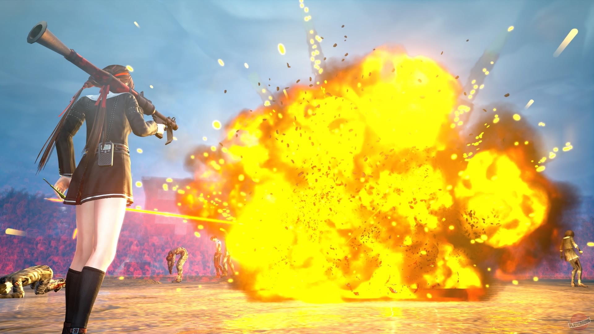 Скриншот из игры SG/ZH: School Girl/Zombie Hunter - 131