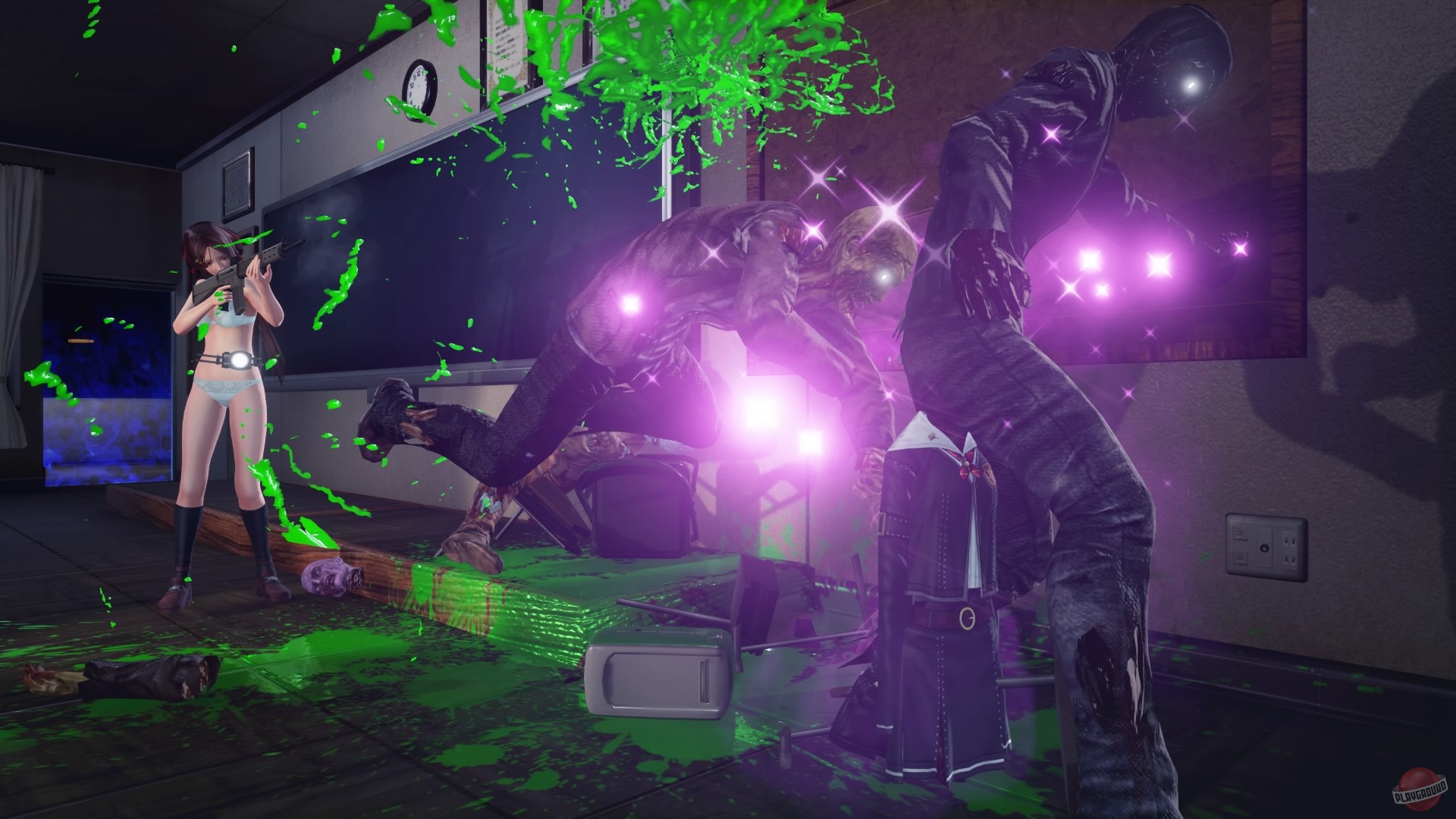 Скриншот из игры SG/ZH: School Girl/Zombie Hunter - 117