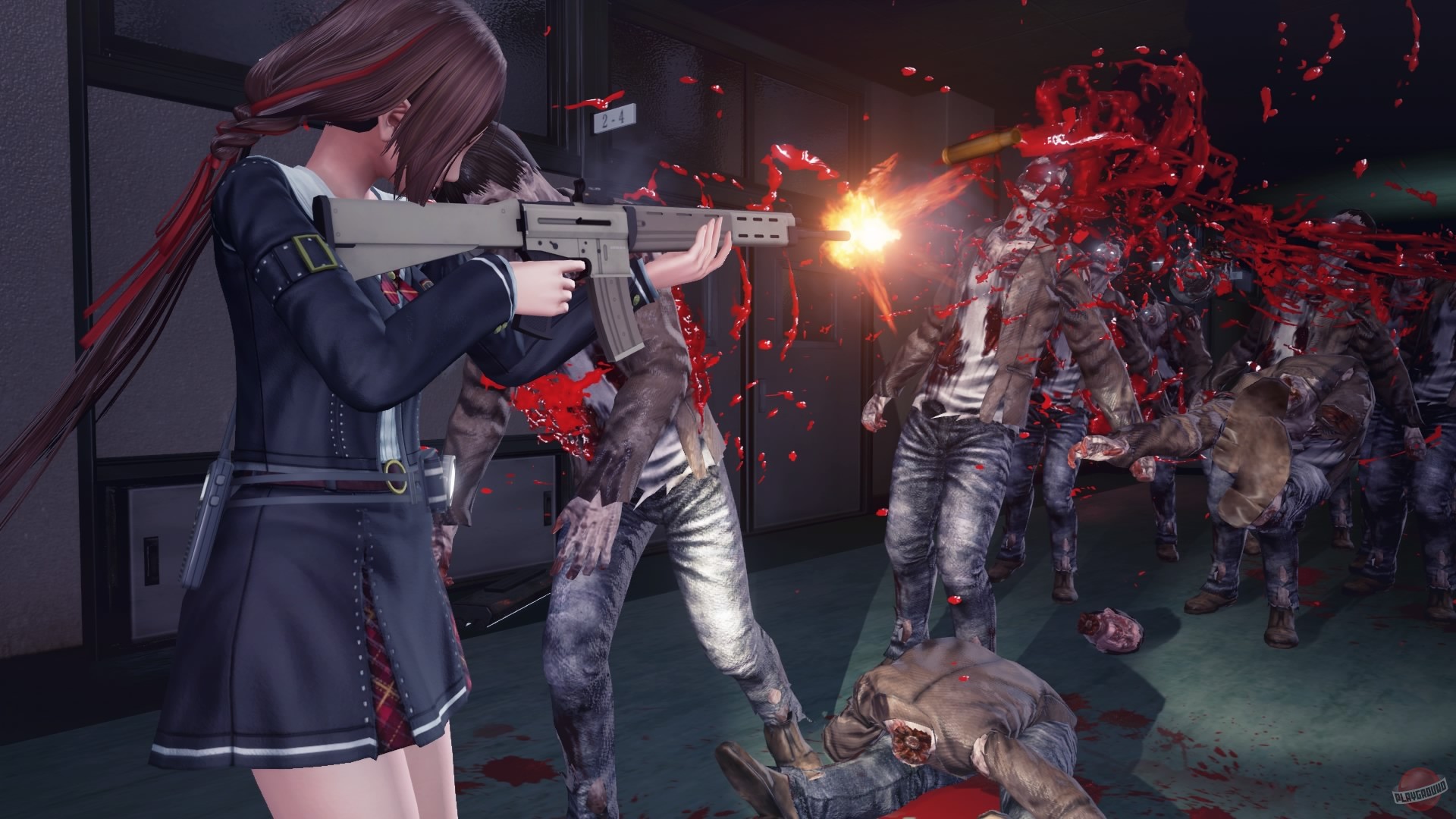 Скриншот из игры SG/ZH: School Girl/Zombie Hunter - 114