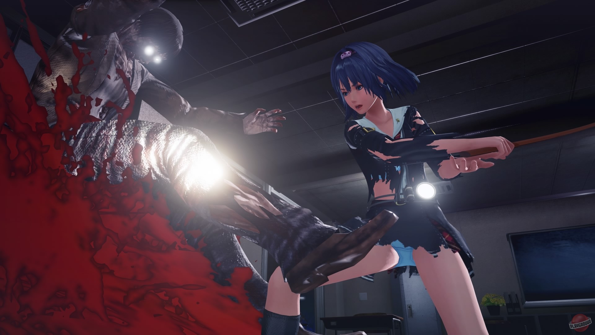 Скриншот из игры SG/ZH: School Girl/Zombie Hunter - 108