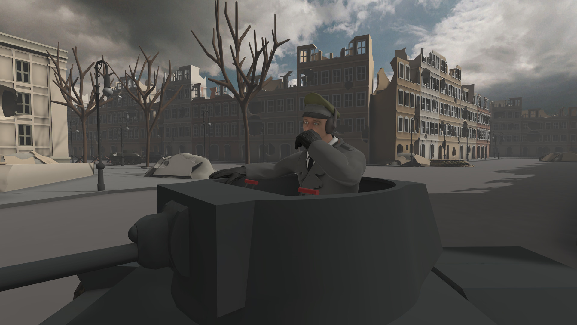 Скриншот из игры Tanks VR