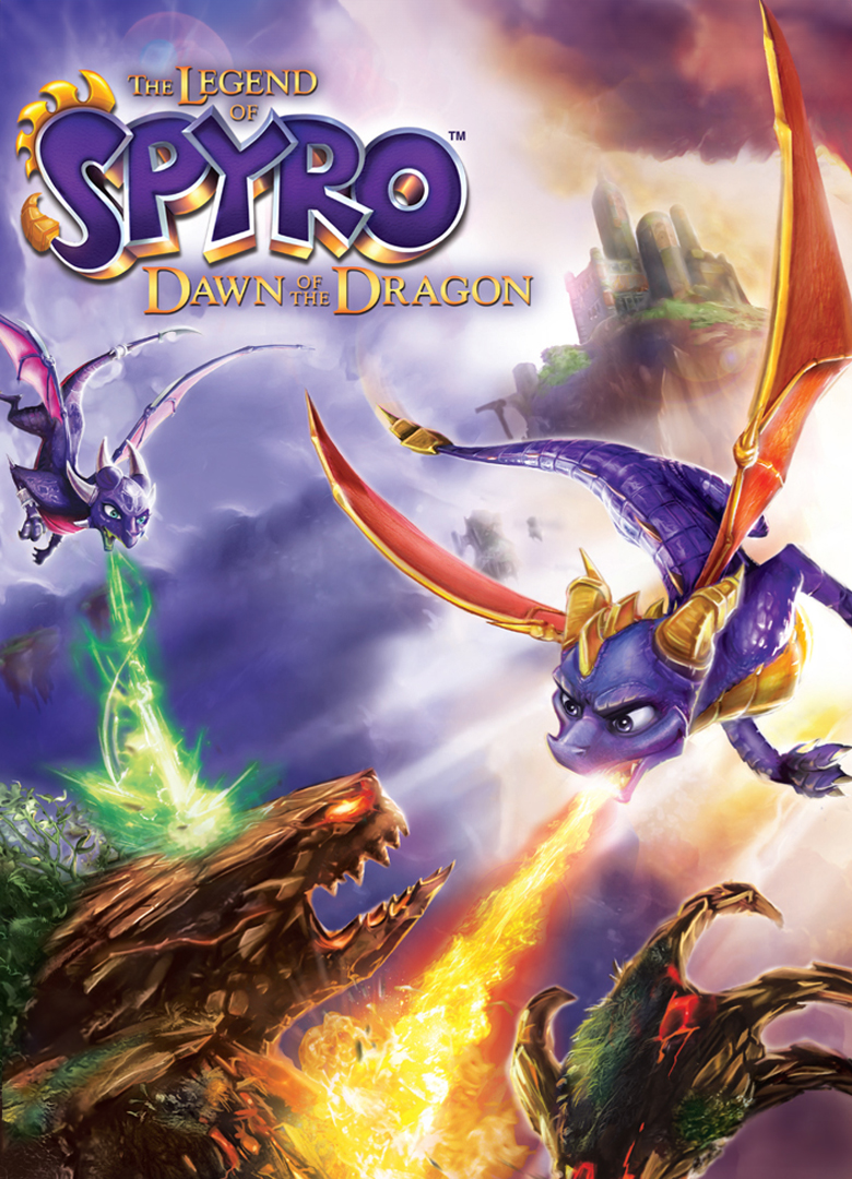 Обложка игры The Legend of Spyro: Dawn of the Dragon