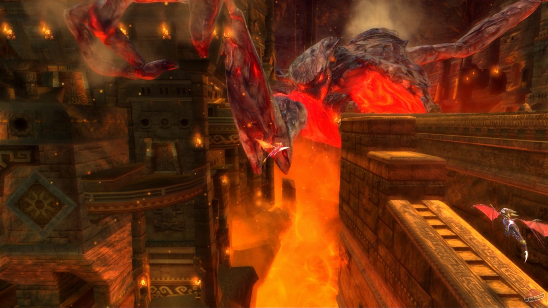 Скриншот из игры The Legend of Spyro: Dawn of the Dragon - 1